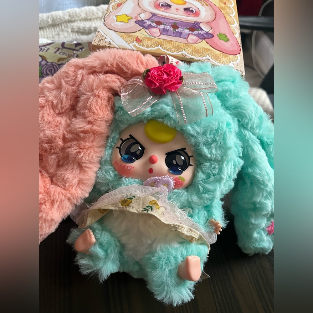 Baby three V4 lillirabbit town with special eyes 👀